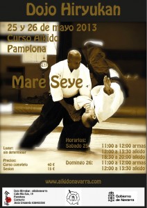 Curso de Aikido Pamplona con Mare Seye @ Por determinar